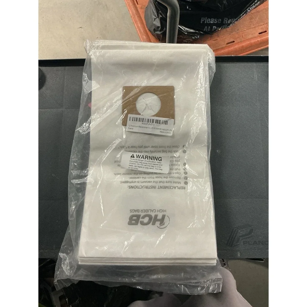 12 Premium Replacement Vacuum Bags Fits Kenmore Canister C/Q 50555, 50557, 50558